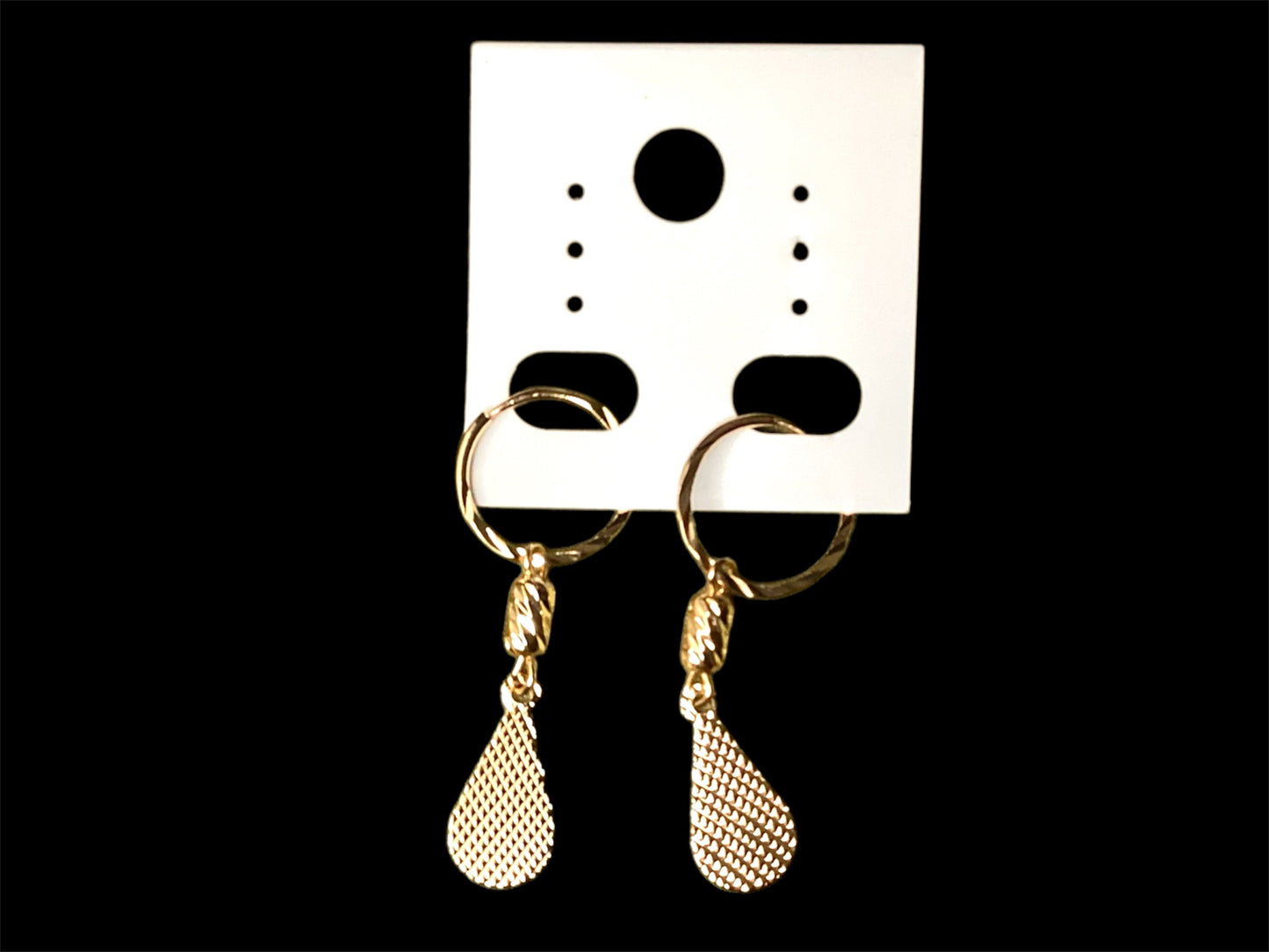 Beautiful Gold Plated Dangle Earrings