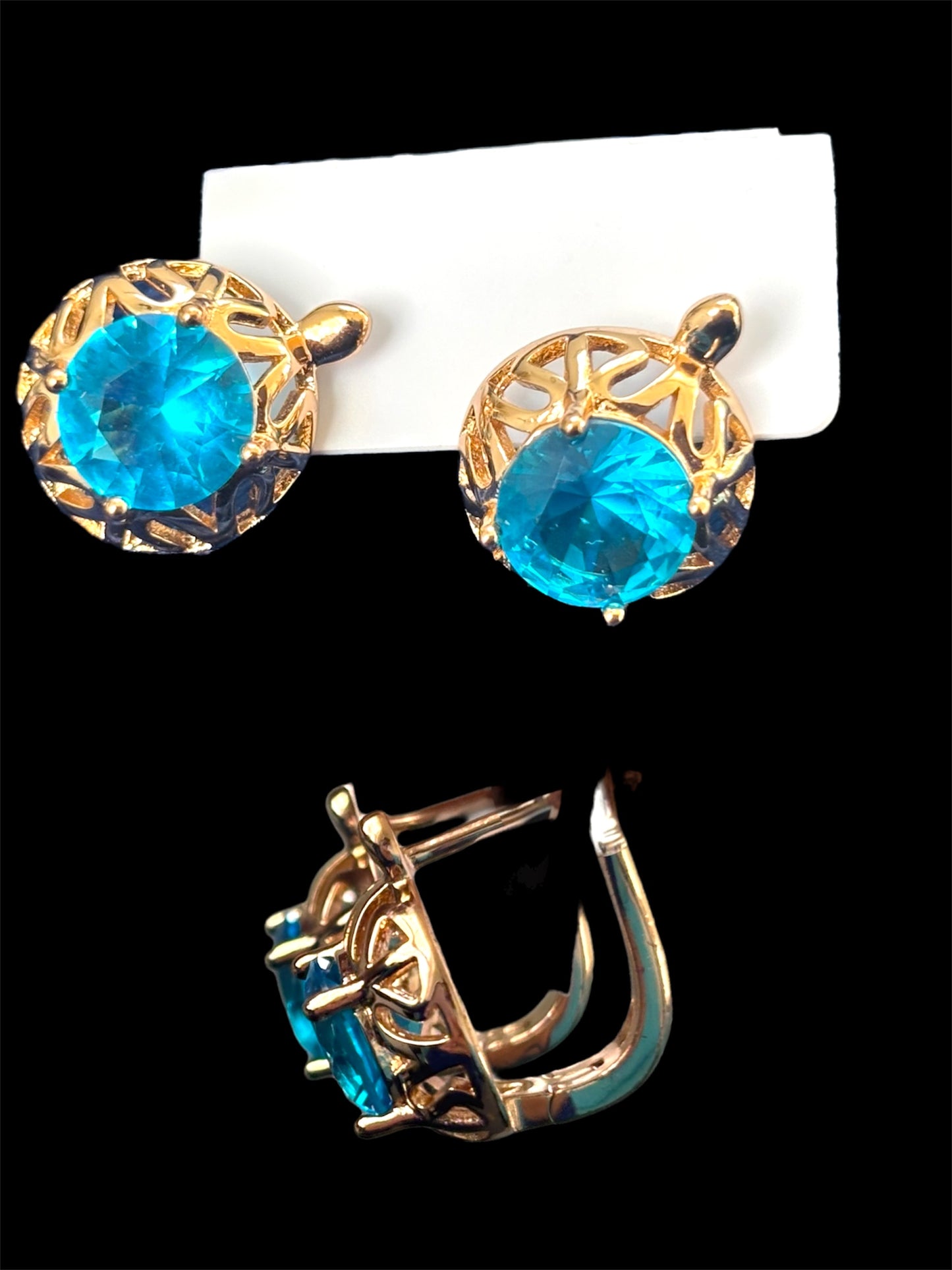Small Gold Plated Earrings
