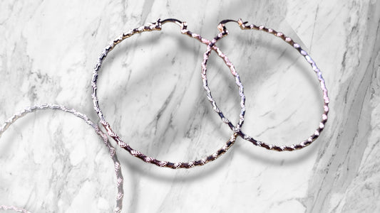 3 Tone Pattern Hoop